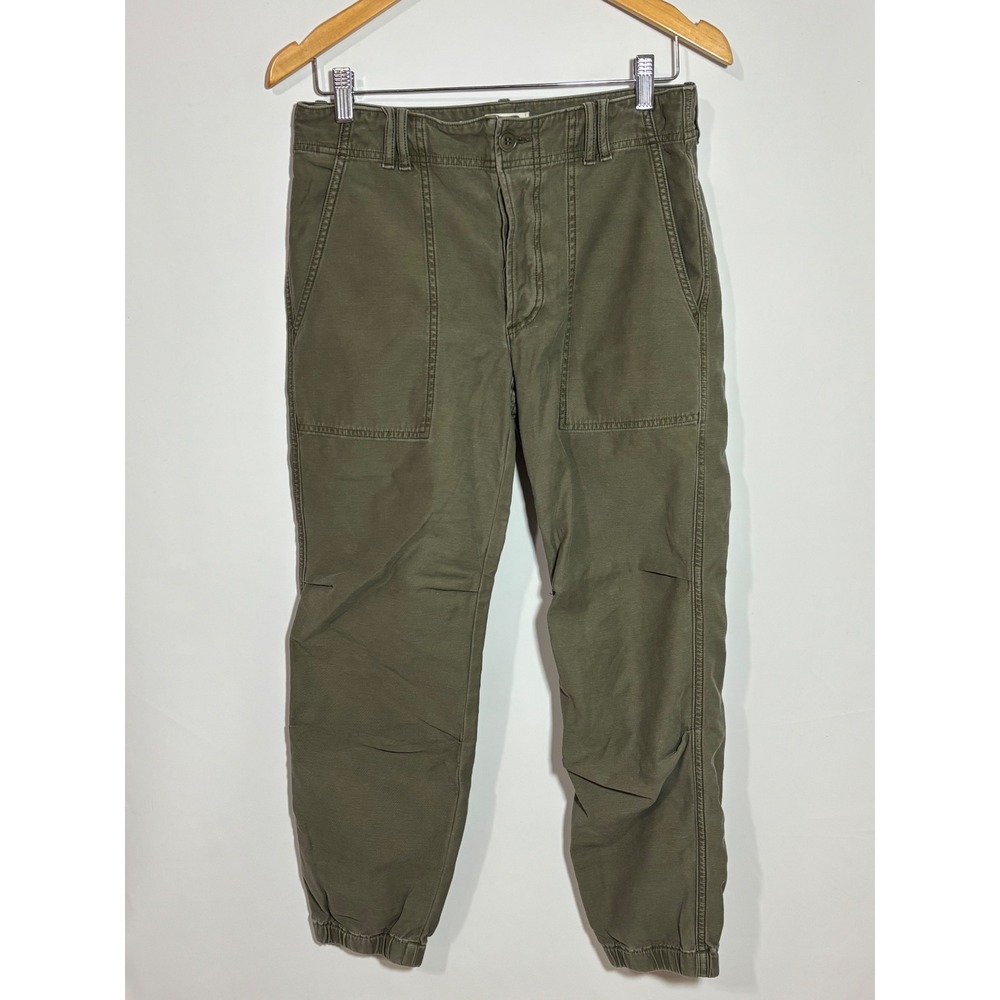 Citizens of Humanity Agni Jogger Pants Womens 26 Olive Green Utility Casual
